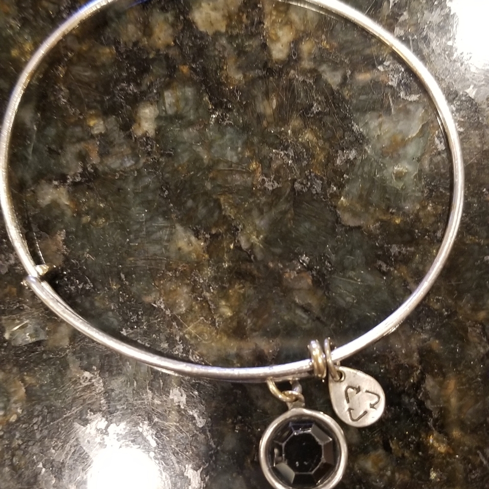 Alex and Ani silver bracelet